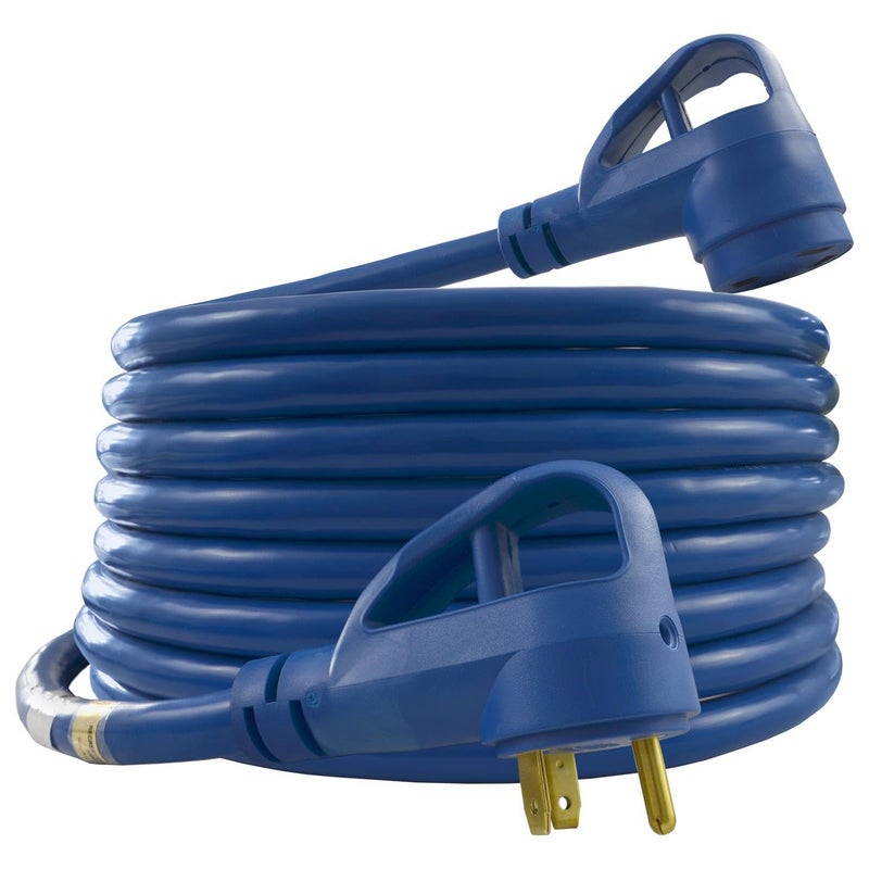 Conntek 14361, 30 Amp RV Extension Cord, Blue (25-Feet) - Image 1